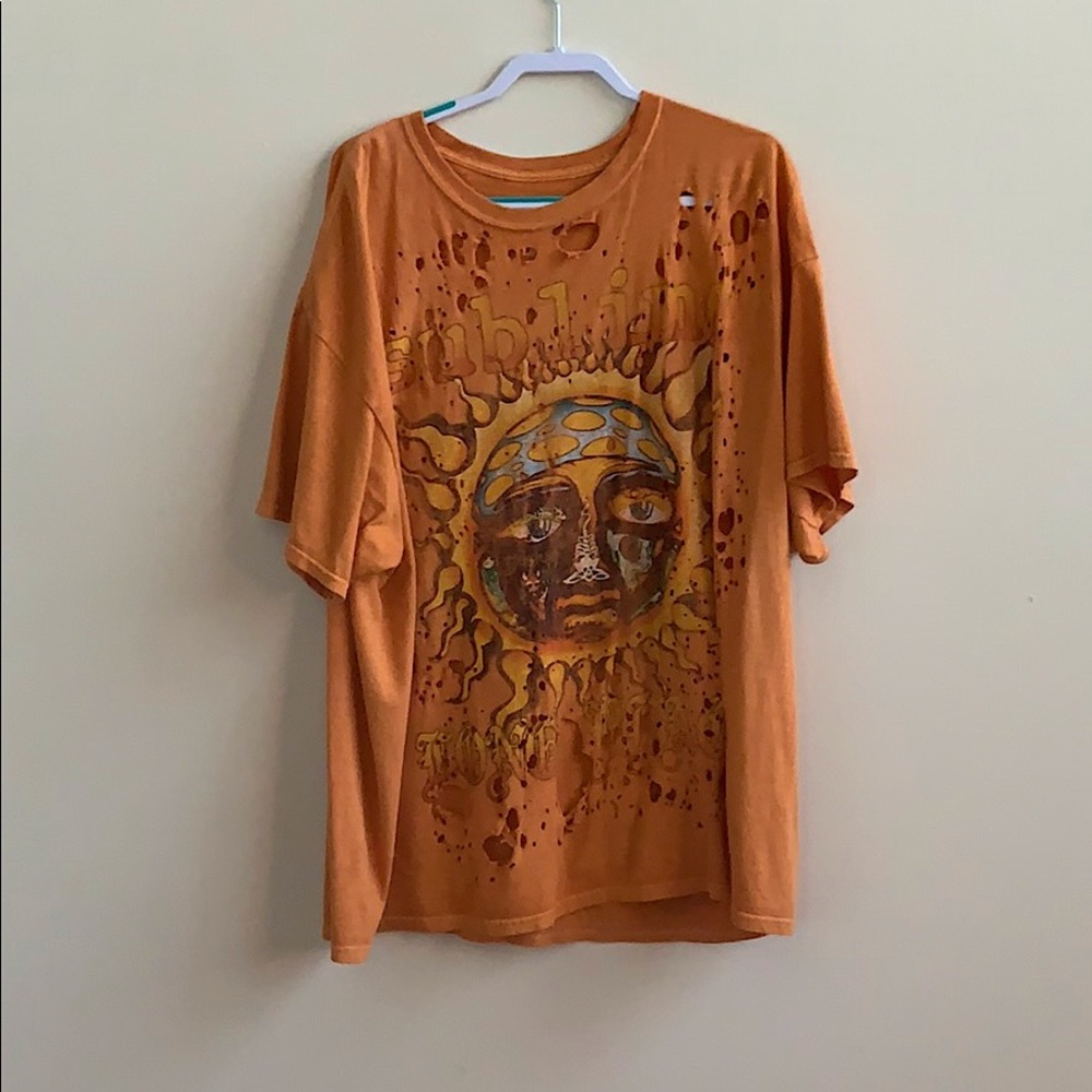 Oversized distressed Sublime Tee